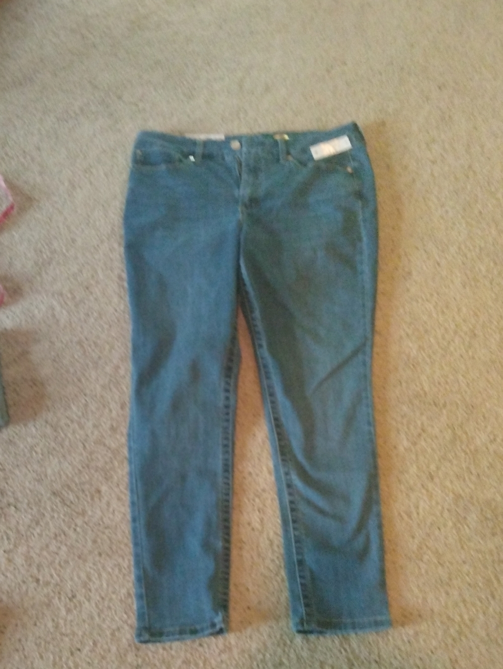 Seven7 Women’s Teal Skinny Jeans
